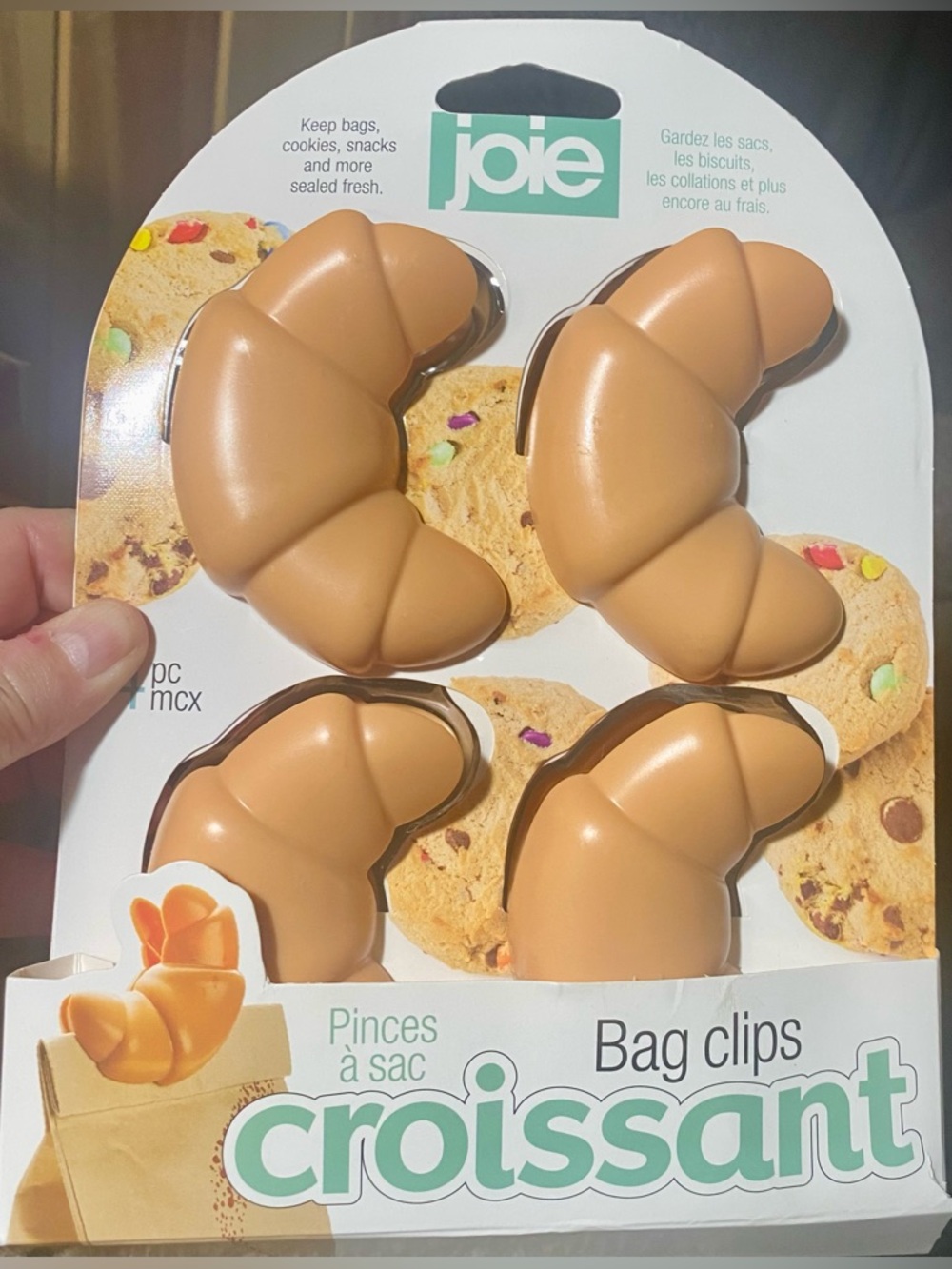 Joie Croissant Bag Clips - Set of 4